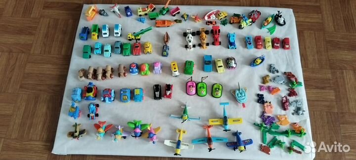 Игрушки из киндера 90х