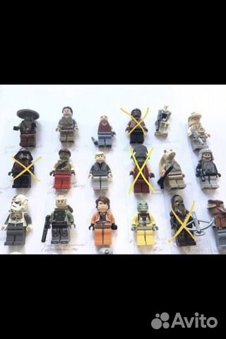 Lego минифигурки Star Wars