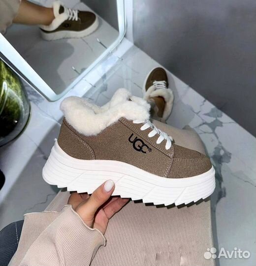 Кроссовки UGG зимние с мехом