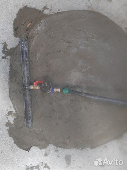 Прокладка водопровода и канализации