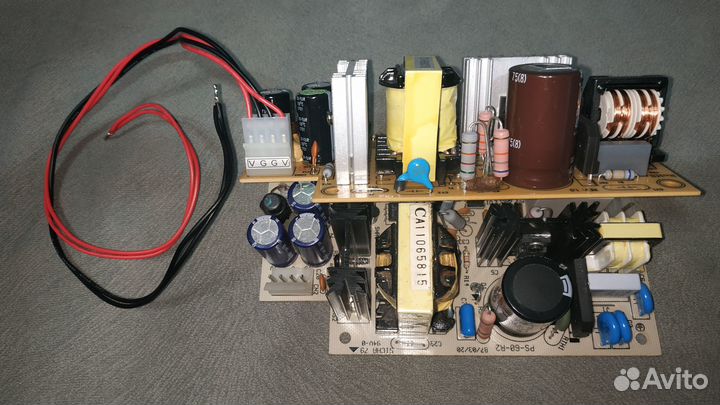 Блок питания (30V 2A) Mean Well PS-60-30