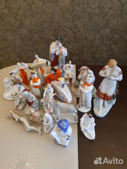 Фарфоровые статуэтки СССР