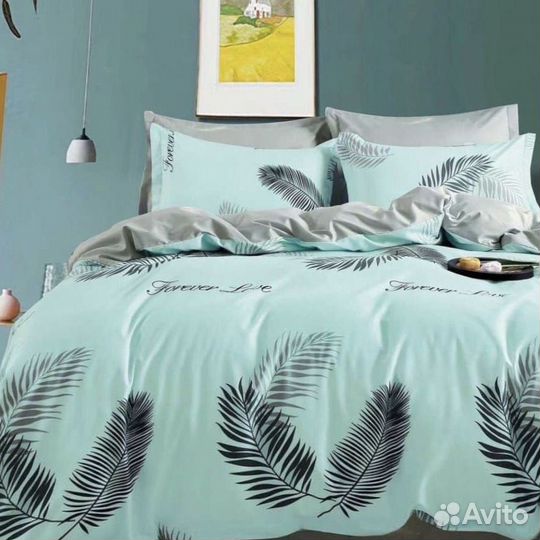 Белье постельное евро и двуспальные