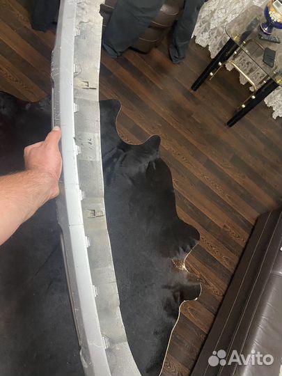 Губа на бампер kia rio