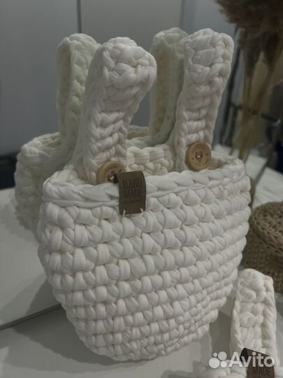 Подвесная корзина на кроватку