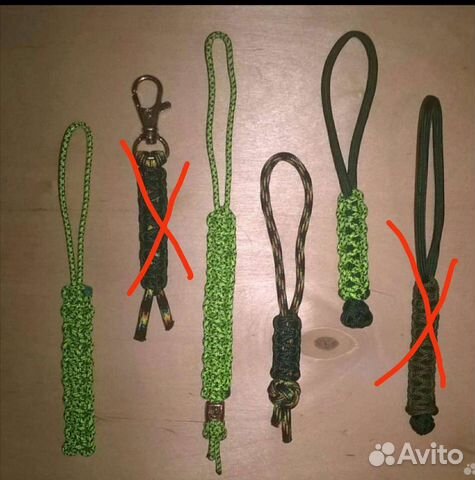 Новый темляк (паракорд) для ножа,брелок для ключей