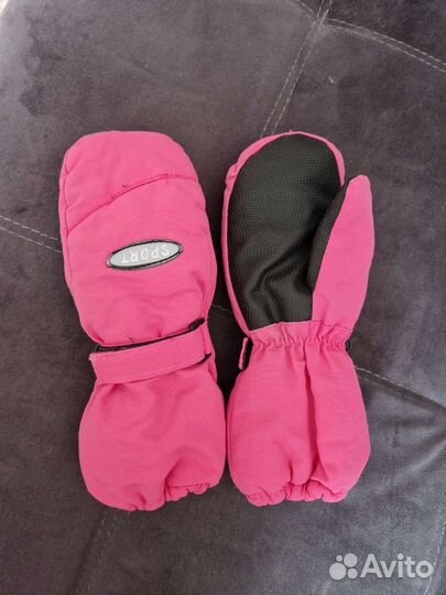 Варежки краги детские