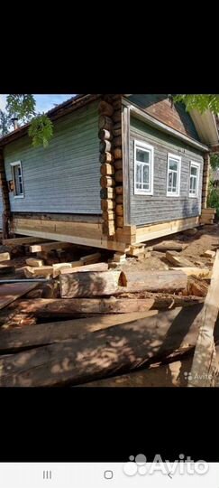 Ремонт деревянных домов,бань