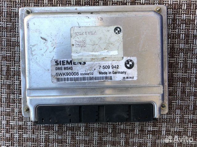 Блок управления двигателем двс бмв 5 е39 BMW 5 E39