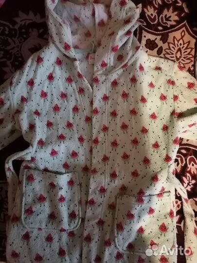 Детский махровый халат 122-126