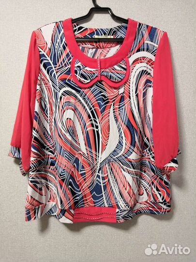 Блуза, размер 60-62