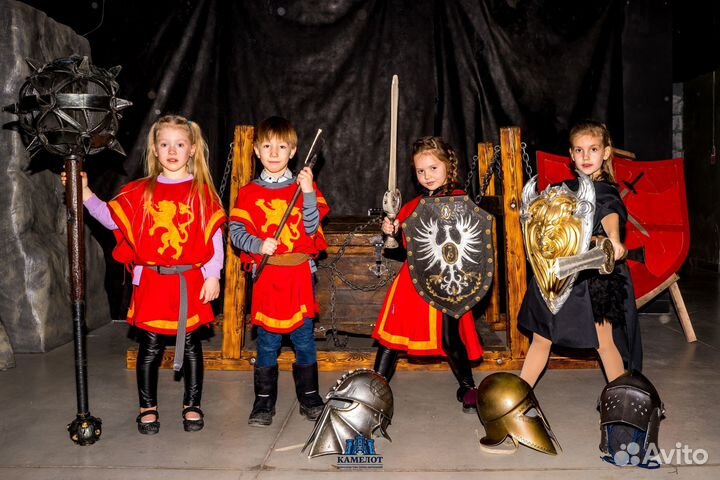 Детский день рождения в настоящем замке Камелот