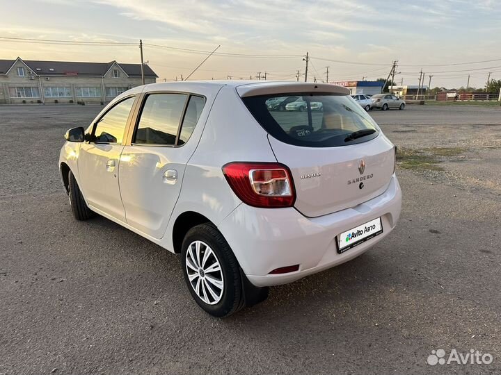 Renault Sandero 1.6 МТ, 2016, 137 750 км