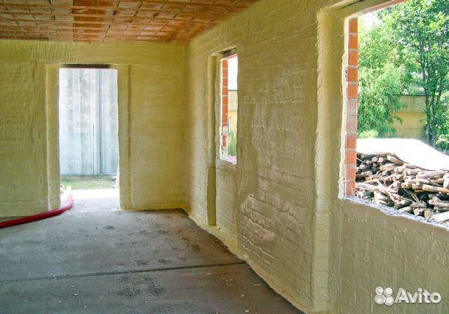 Утепление пенополиуретаном стен дома (коттеджа)