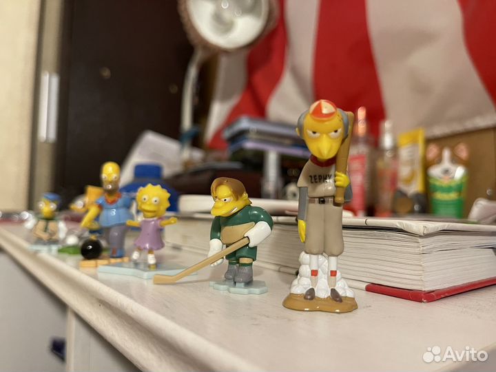 Фигурки симпсоны из киндера the simpsons