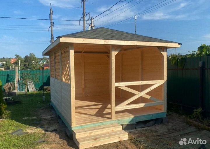 Беседка под ключ