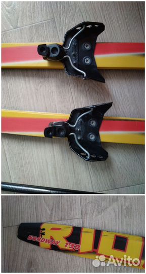 Лыжи беговые детские 130 с ботинками