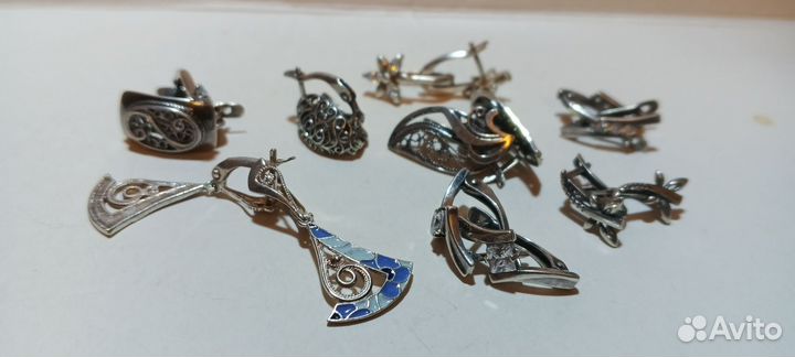 Бижутерия под серебро. Красная Пресня