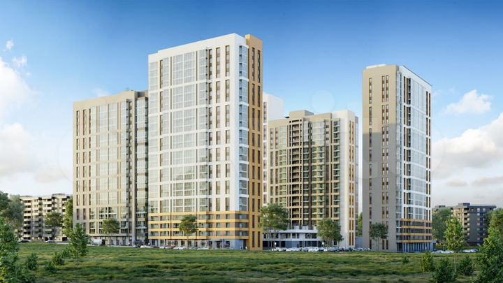 1-к. квартира, 37,9 м², 2/24 эт.