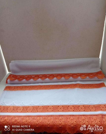 Тюль очень красивый. выс 170см. шир 285см