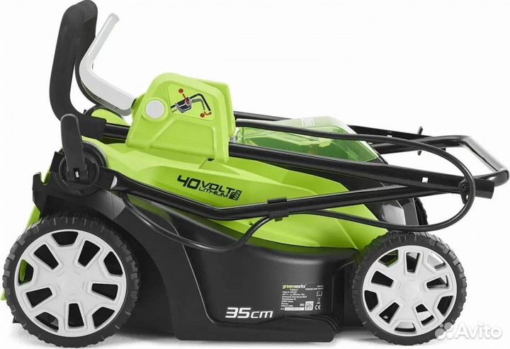 Газонокосилка аккум greenworks G40LM35K2