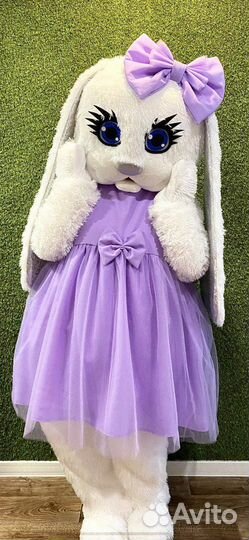 Ростовая кукла белый медведь и зайка