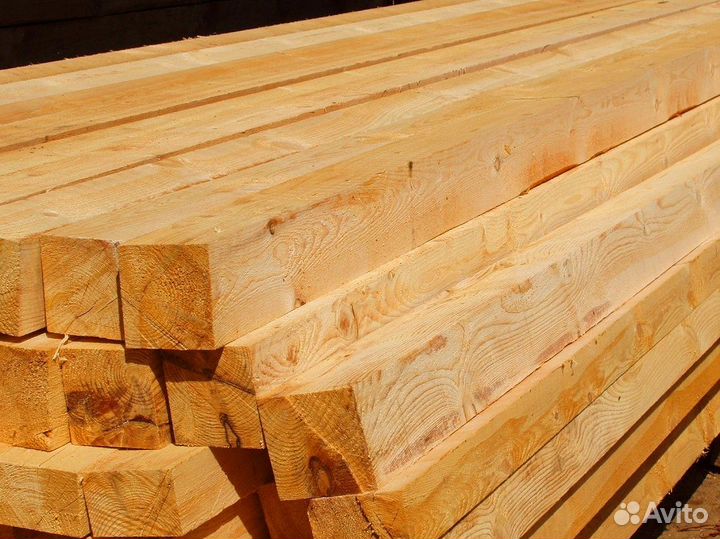 Брус 100х200х6000мм лиственница, гарантия качества