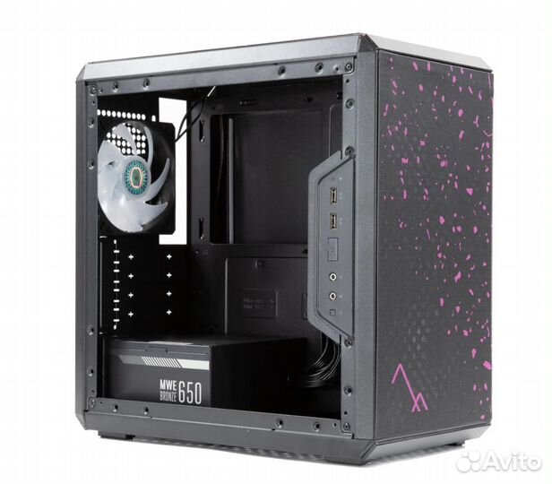 Новый корпус с блоком 650w 80+Bronz/ Cooler Master