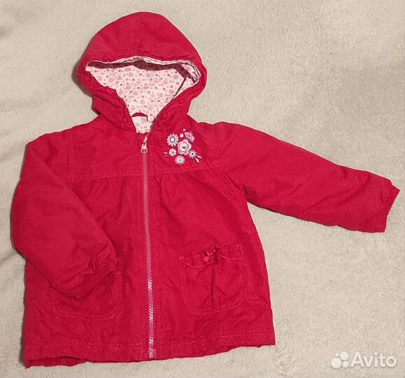 Куртка демисезонная для девочки 92