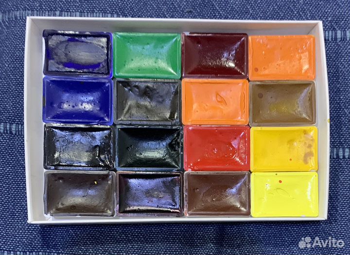 Акварель ленинград + кисти