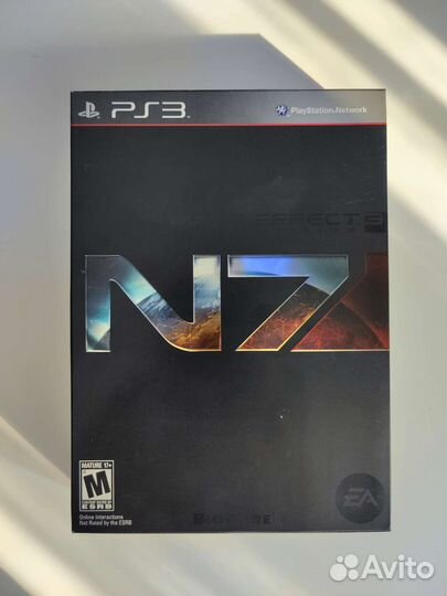 Mass effect 3 ps3, коллекционное издание + гайдбук