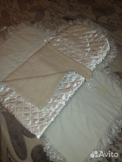 Зимний конверт на выписку