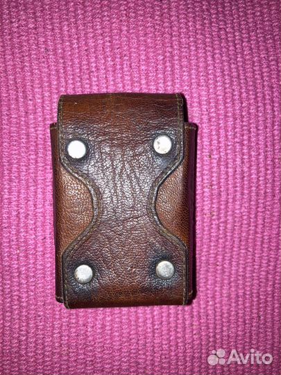 Кожаный портсигар