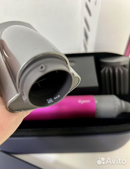 Стайлер dyson airwrap complete long hs05 фуксия