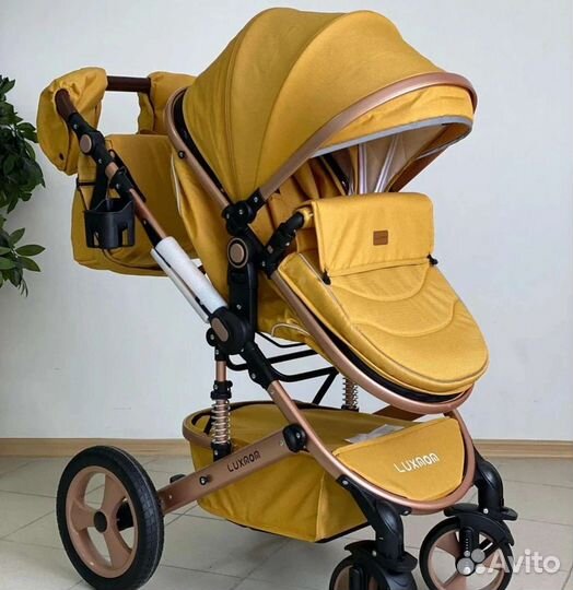Коляска трансформер 2в1 с рождения