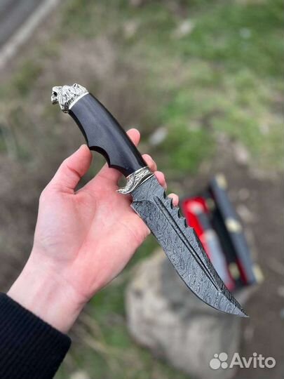 Кизлярский нож из дамасской стали