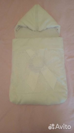 Конверт на выписку и одеяло с подушкой
