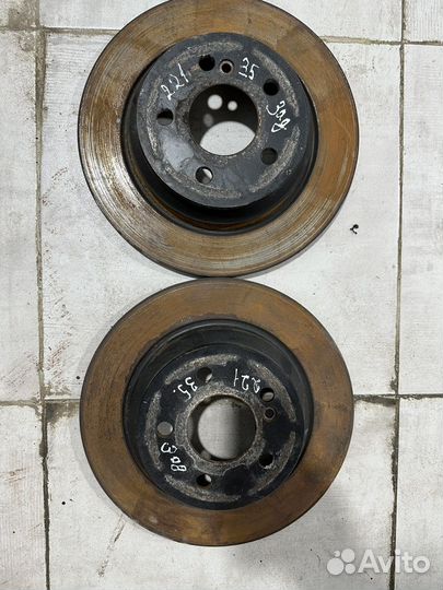 Задние тормозные диски Мерседес W221