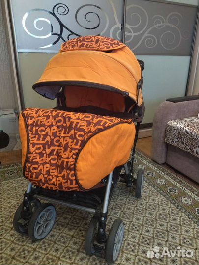 Прогулочная коляска capella cozy