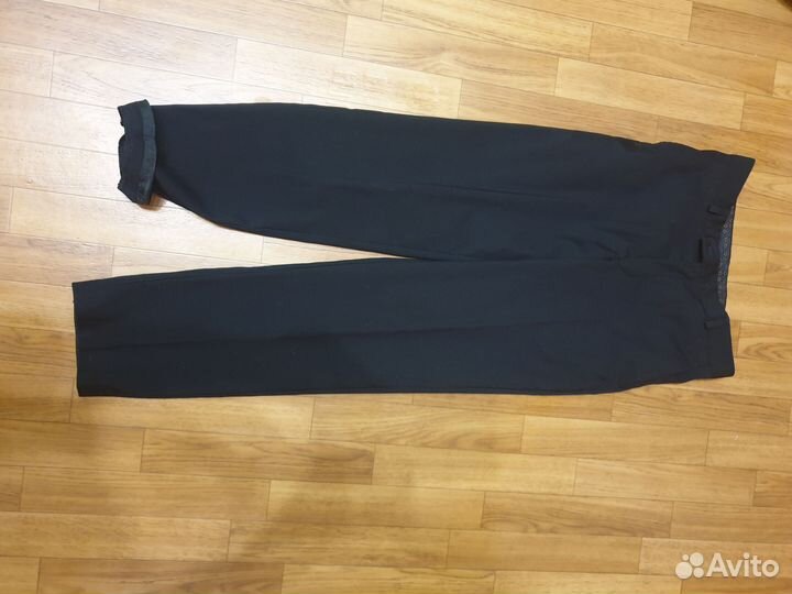 Брюки чёрные и синие рост 140, 158