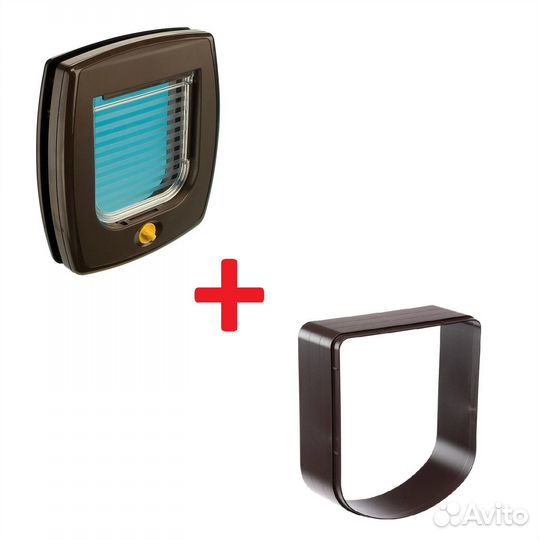 Комплект Дверь Ferplast Swing 3 Basic Коричневый +