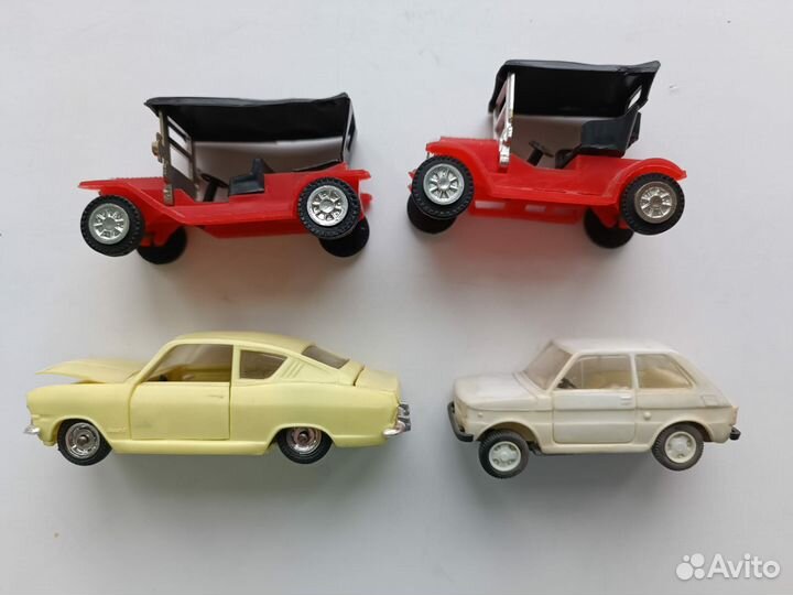 Машинки модельки СССР. Пластик
