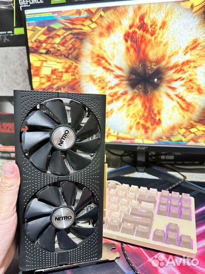 Видеокарта RX 470/480 RX 570/580 4GB