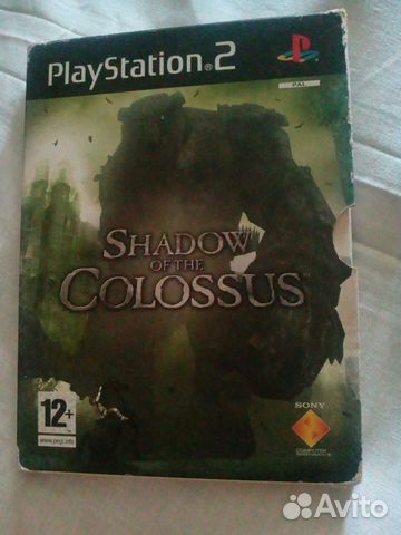 Диск Shadow of The Colossus для Sony PS2 лиц