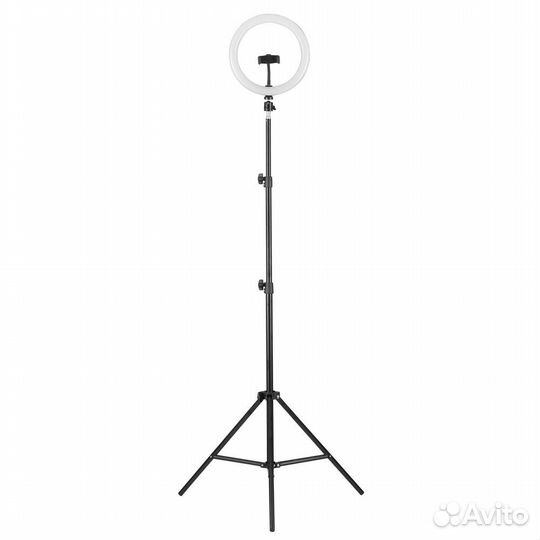 Кольцевая лампа со штативом 26 см новая