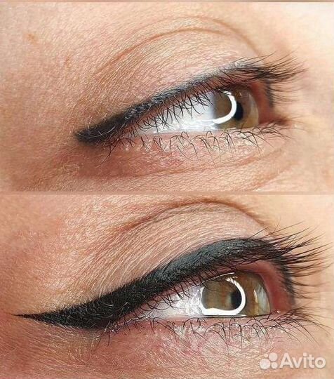 Перманентный макияж век (исправление,обновление)