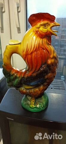 Петушок керамический кувшин
