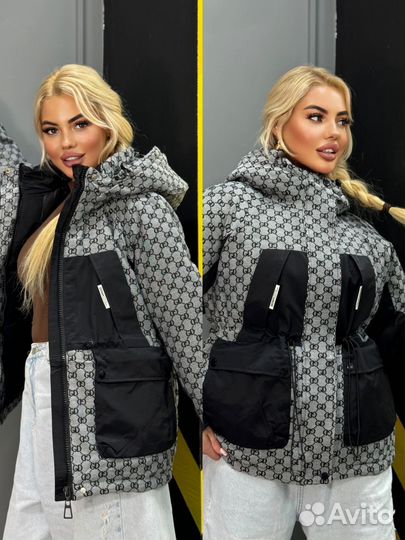 Куртка парка женская зимняя 42-48