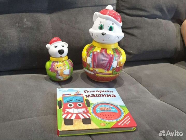 Развивающие игрушки и коврик