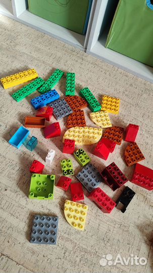 Lego duplo кубики, платформа